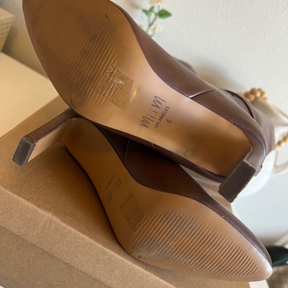 VICI Isobelle Vegan Leather Chain Accent Knee High Boots - Picture 6 of 8